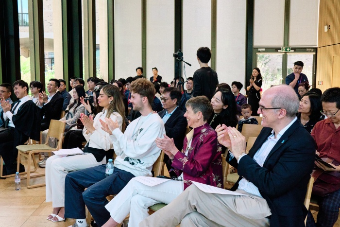 中英各界代表出席啟動儀式。趙文楷攝